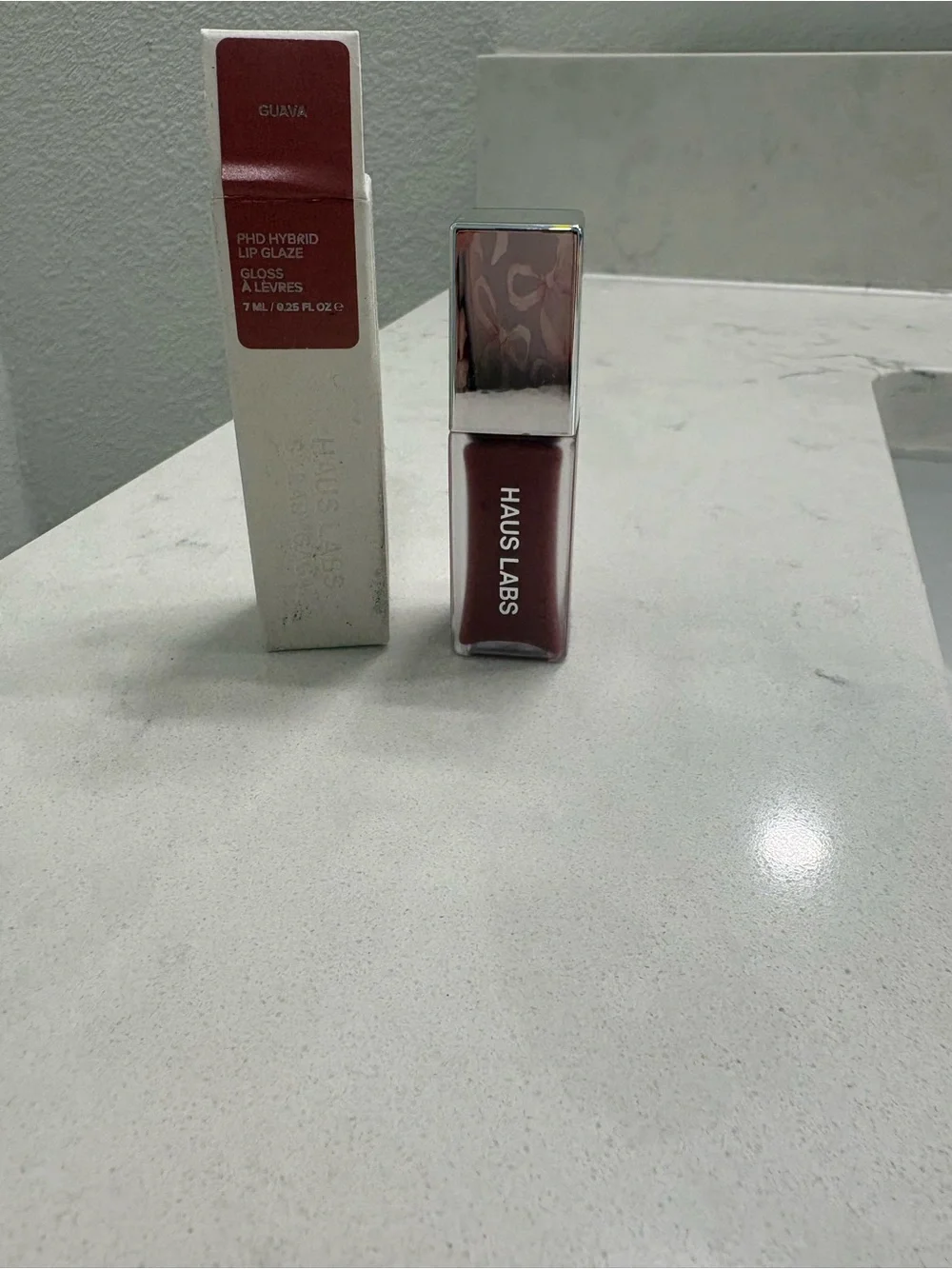 HAUS LABS Lip Gloss in Guava